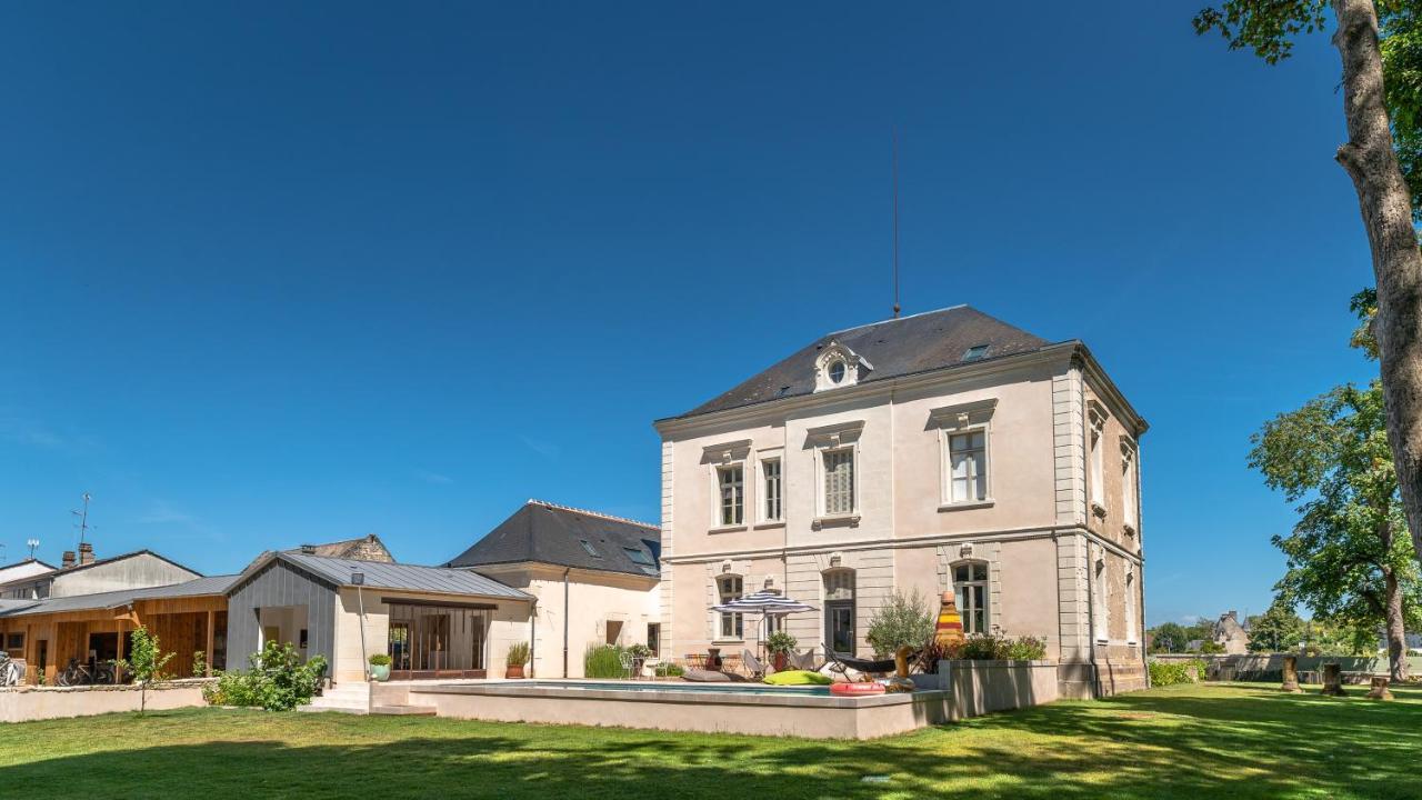 Appartement Du Chateau De La Caillerie Avoine Bagian luar foto